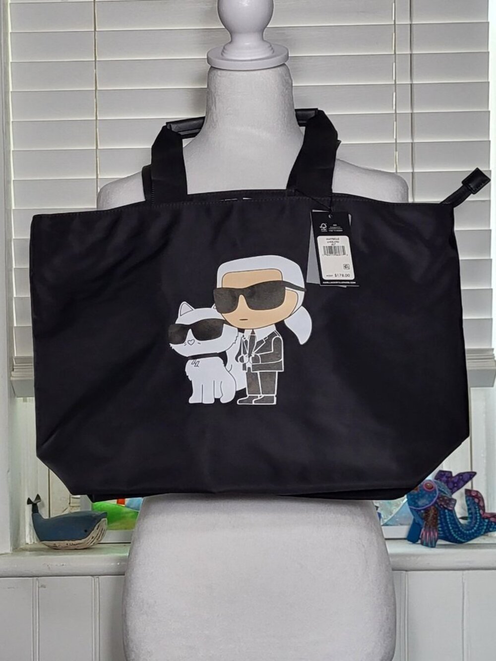 ✨Karl Lagerfeld Maybelle Nylon Tote Bag✨